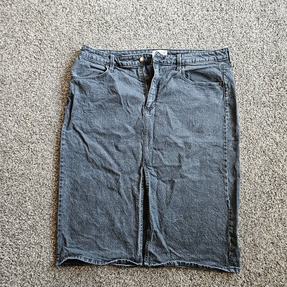 Universal Thread Denim Midi Skirt